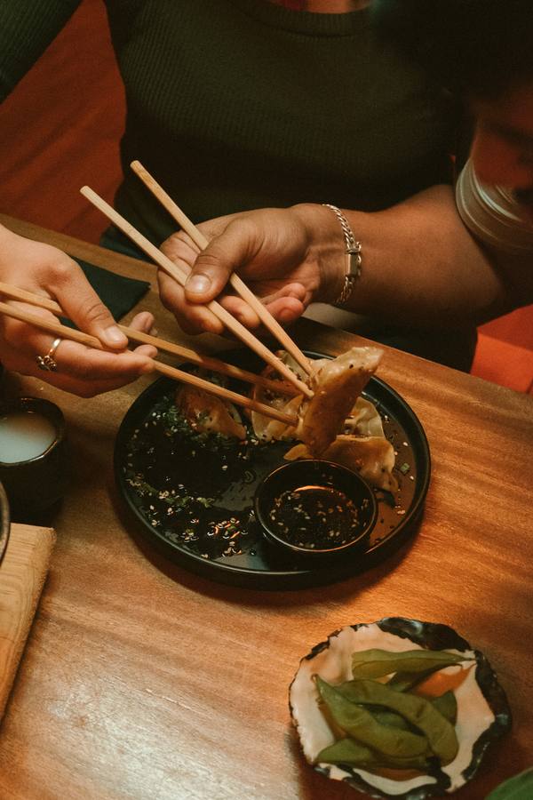 Gyoza plate